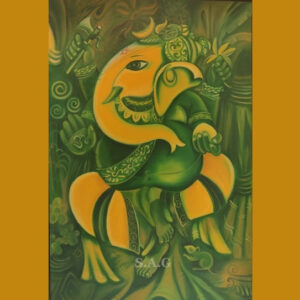 Sap Green Ganesha